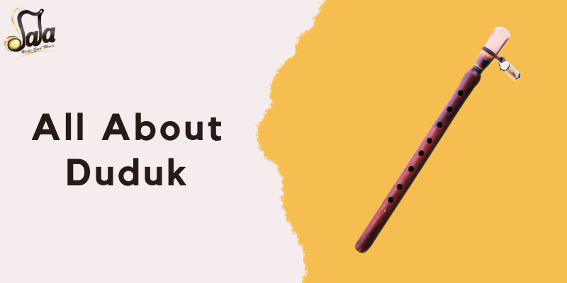 Armenian duduk double-reed woodwind instrument made from apricot wood