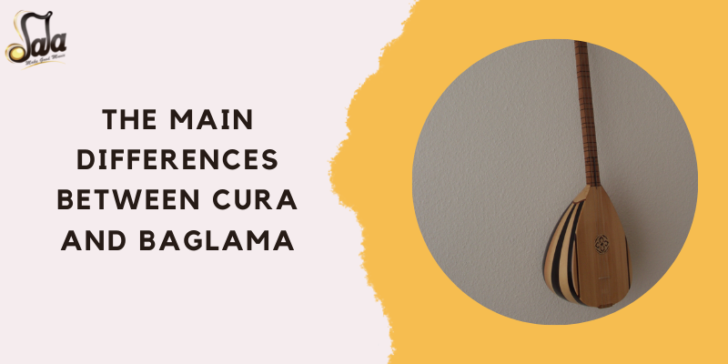 Comparison between Turkish cura and baglama short-neck and long-neck saz instruments