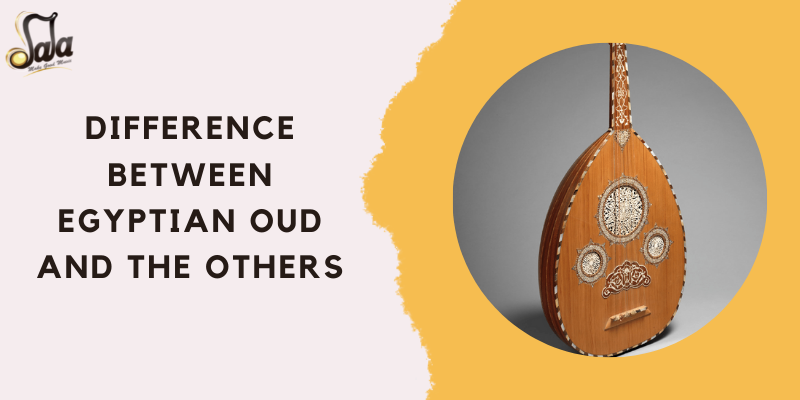 What distinguishes Egyptian oud from Turkish Arabic and Syrian oud varieties