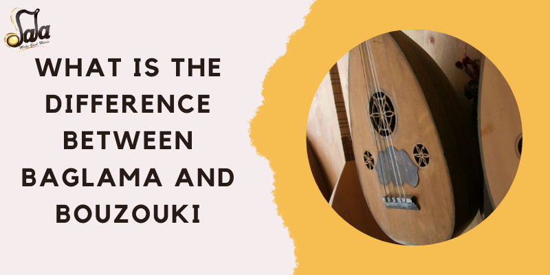Comparison of Turkish baglama saz and Greek bouzouki long-neck stringed instruments