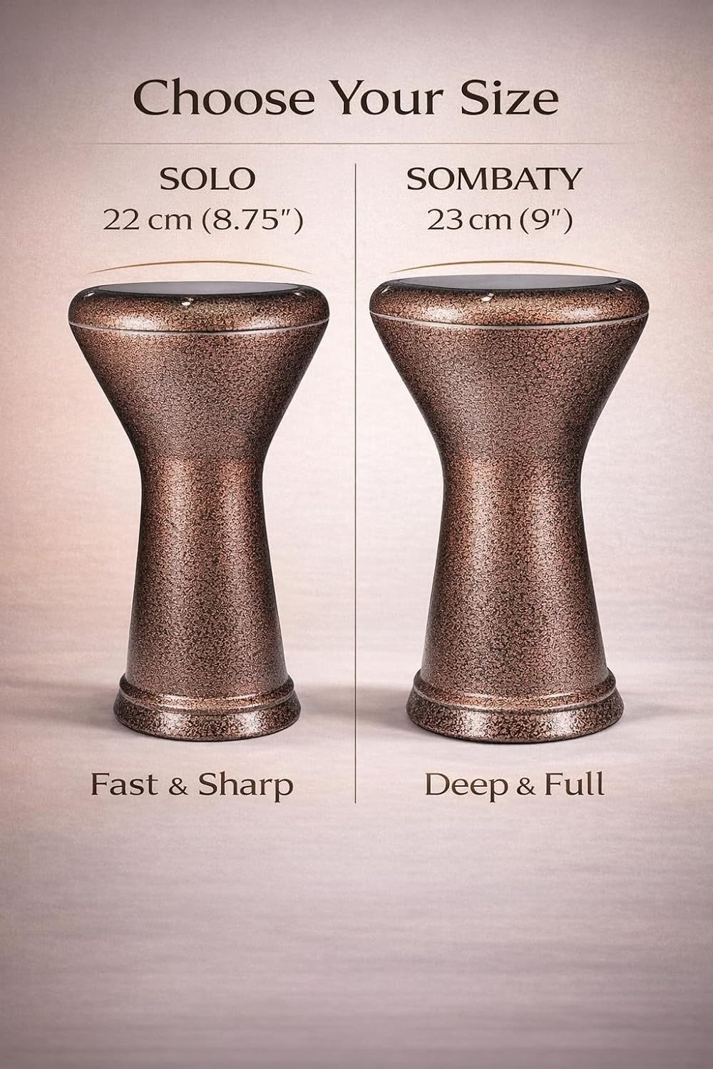 Darbuka egipcia profesional - Serie Pure Performance P4