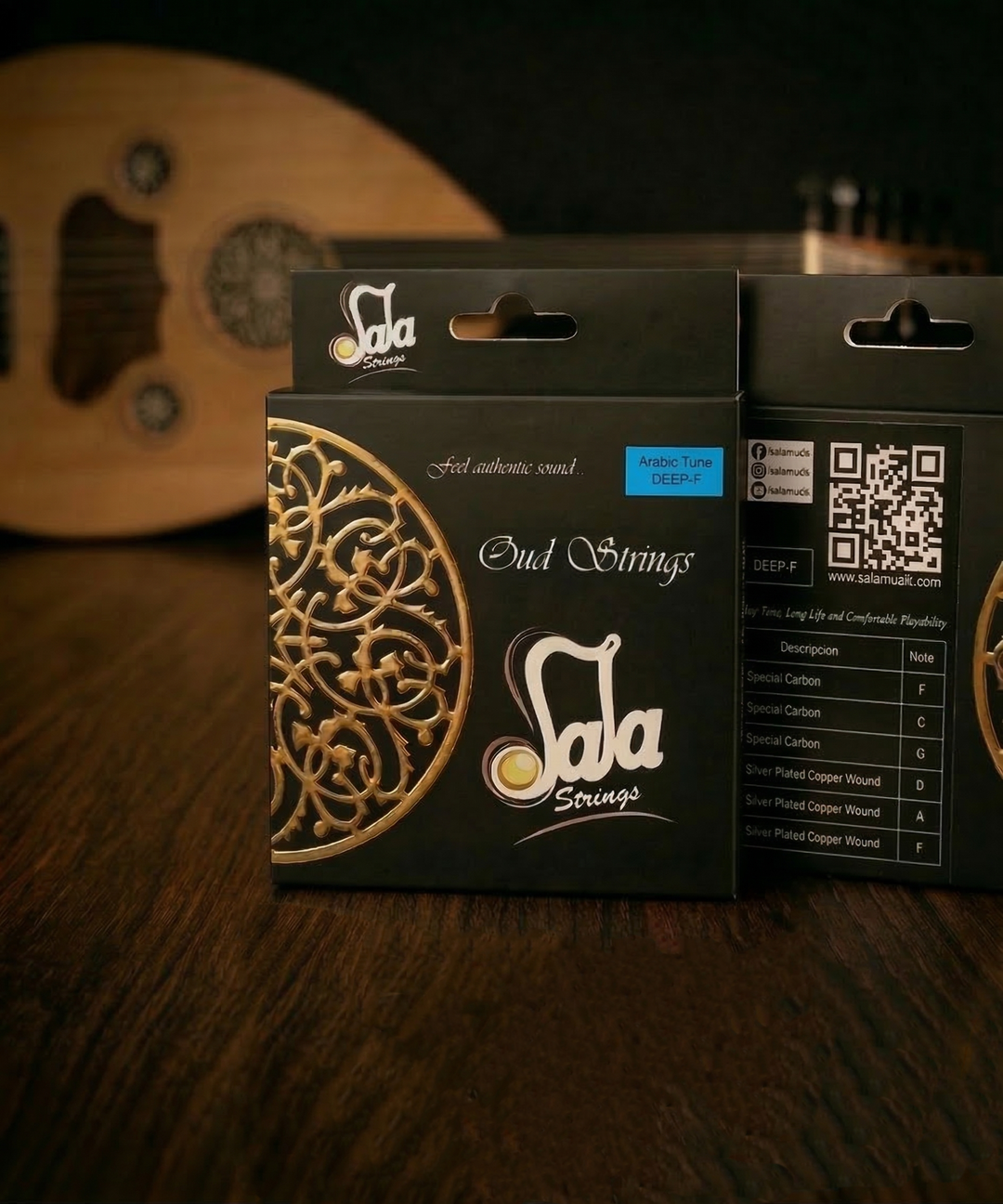 سیم ویژه کوک‌بندی FF برای عود عربی FF DEEP-F ساخت Sala Strings