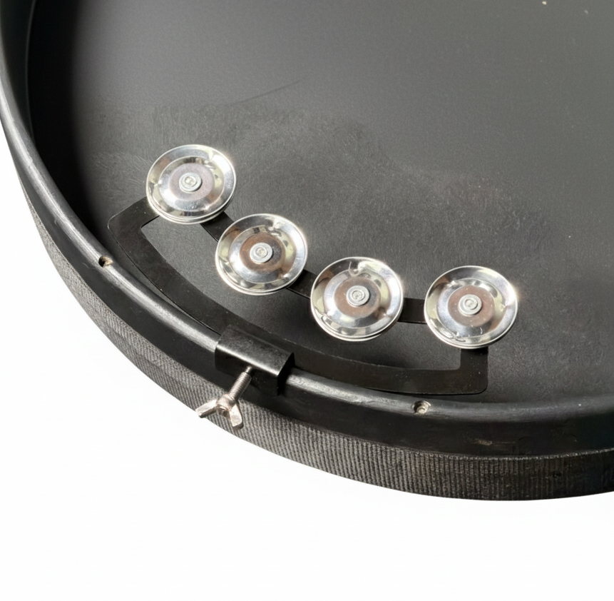 Sala Muzik Rimbell - Mountable Snare Drum Tambourine For Frame Drums