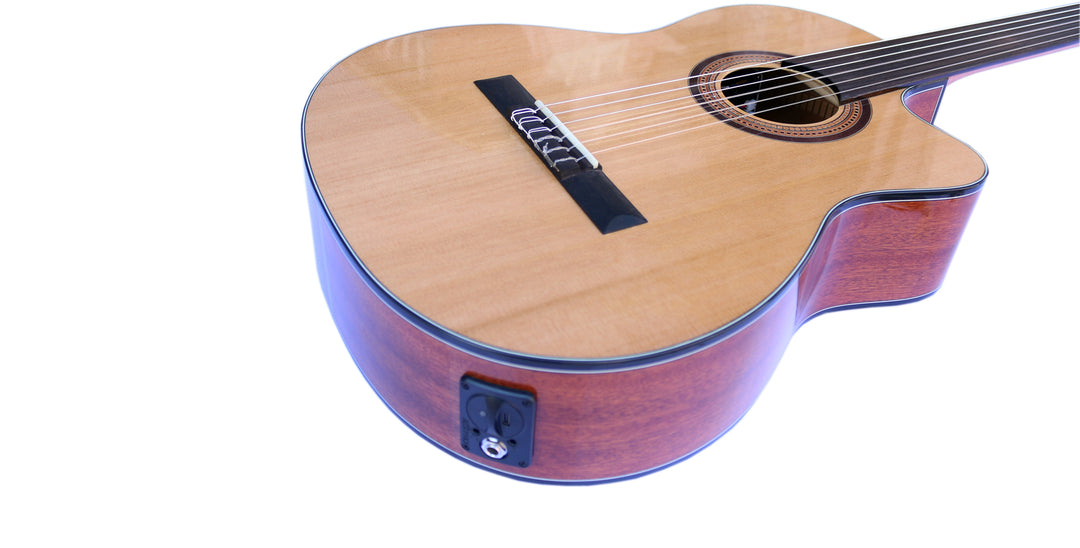 Ekolayzırlı Profesyonel Perdesiz Klasik Gitar CP-4