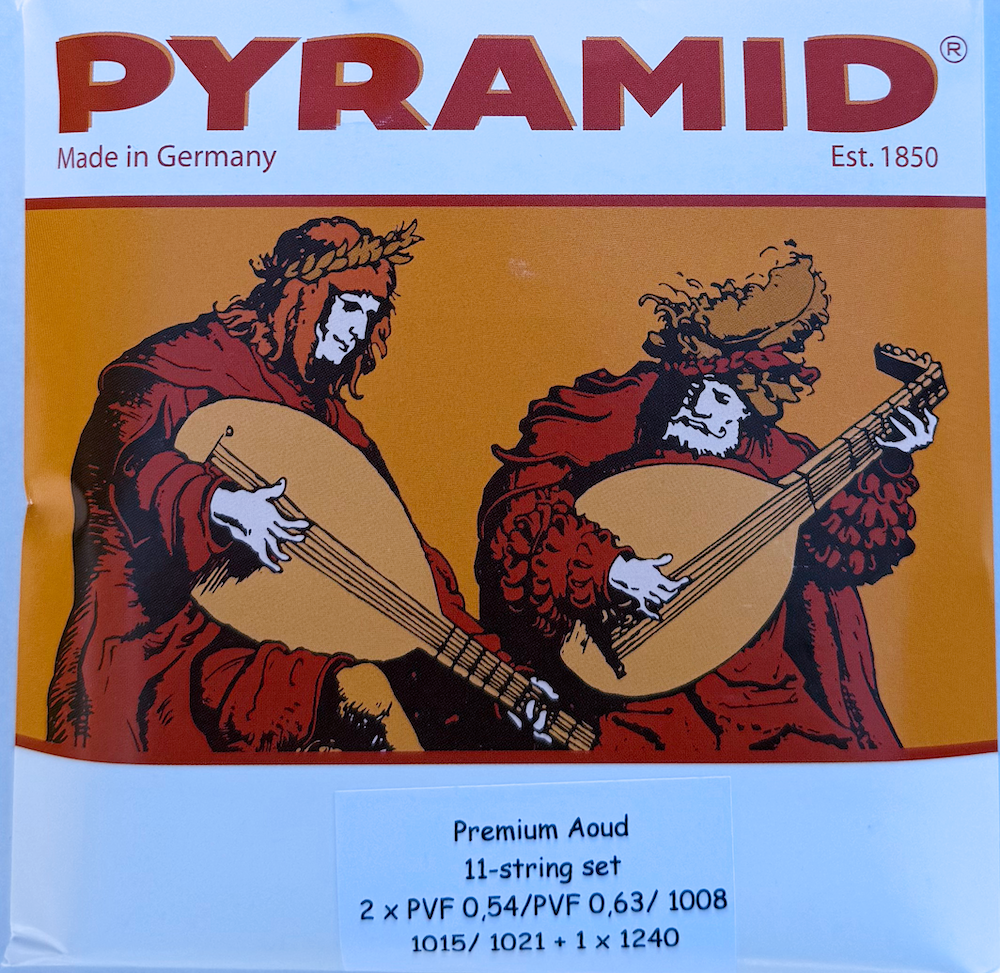 سیم عود ترکی پرمیوم Pyramid Lute POL-4T ست کوک