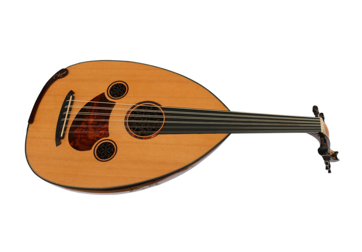 Oud arabe professionnel MRS-24 avec manche en palissandre brésilien et chevalet réglable