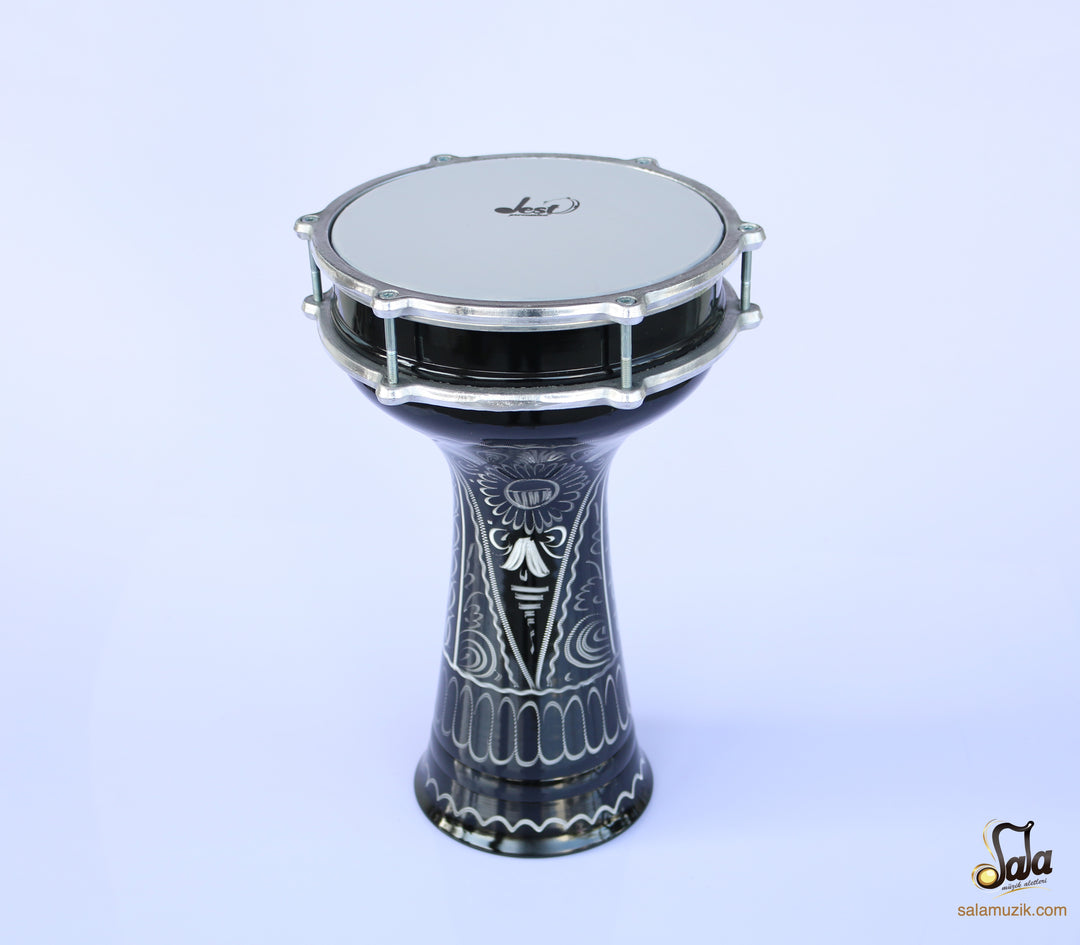 Darbuka turca Cumbus DKD-220E doumbek con funda blanda y llave afinación