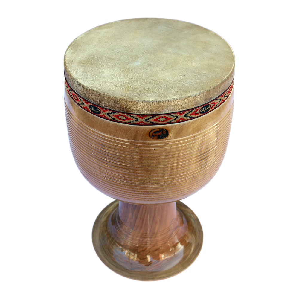 تنبک SHZ-202 ساخت Shirani با بدنه گردو و پوست شتر