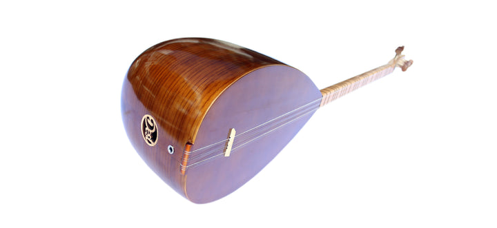 Handmade mulberry long neck baglama ASL-111
