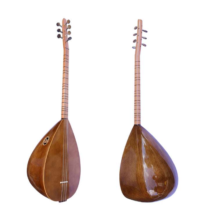 Kısa sap maun bağlama saz ASK-111P ladin ses tahtası Dest yapımı
