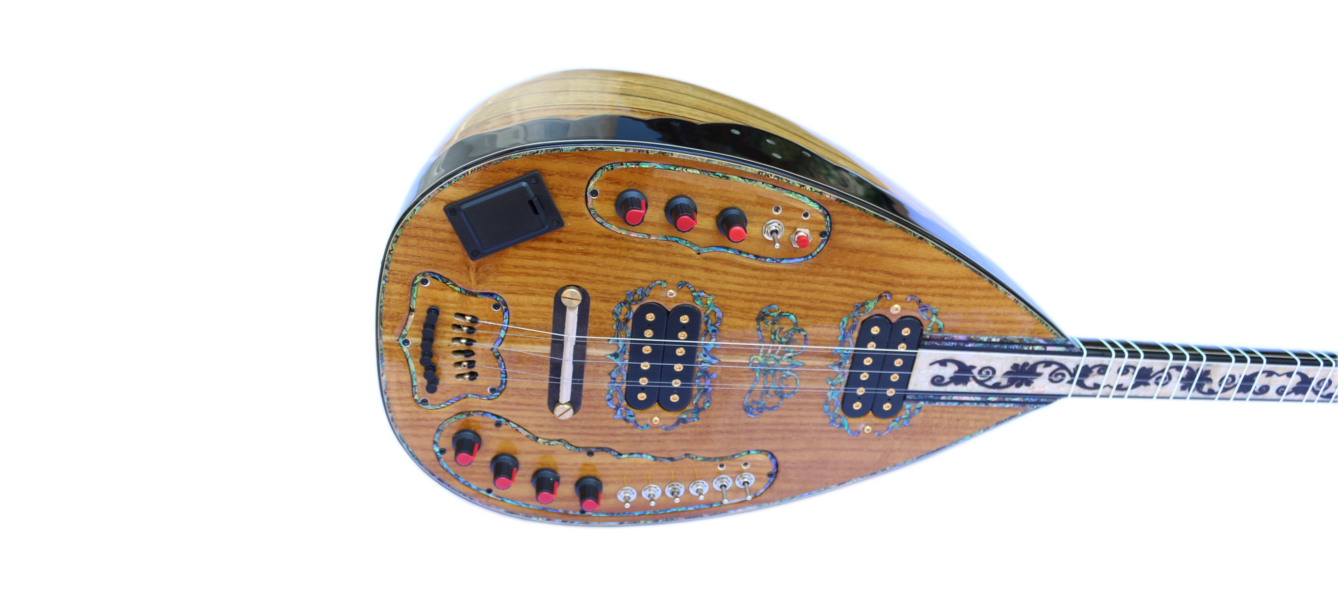 Sala premium electric saz Studio-4 studio-grade instrument