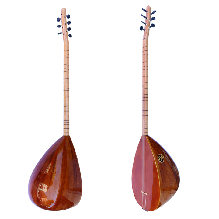 Baglama saz gaucher long manche mûrier qualité turque ASL-113L par Sala Muzik