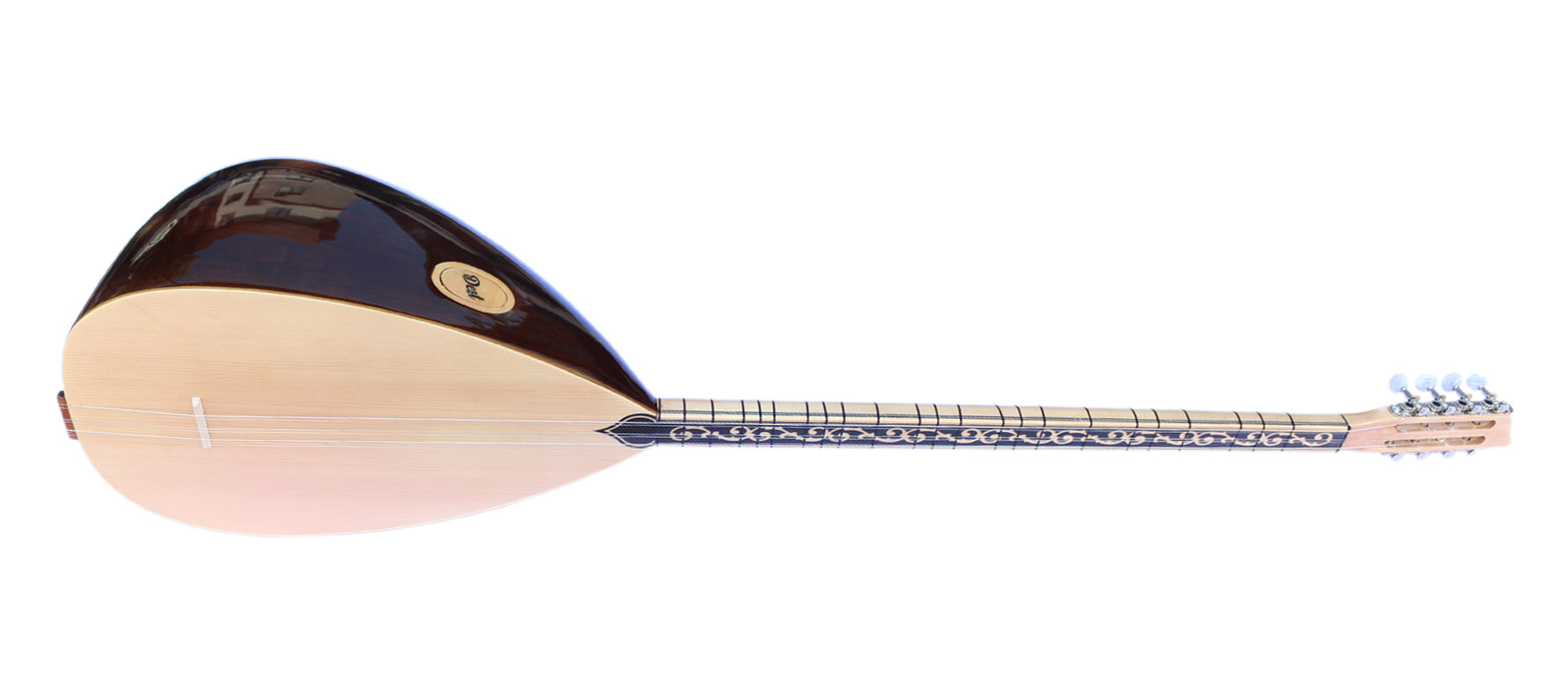 Dest walnut long neck baglama ASL-302G