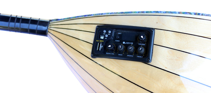 Dest elektro bağlama saz RT1 solo performans için ritimli