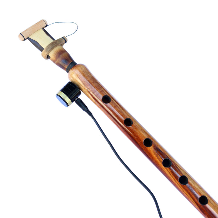 Electric duduk EDK-4 by Sala with apricot wood body and pickup