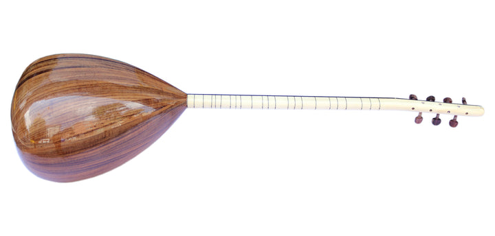 Walnut long neck electric baglama saz ALB-303EQ by Sala