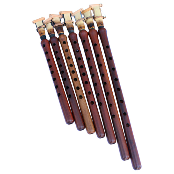 Professional 7 key Armenian duduk set AAD-407 with apricot wood by Ali Riza Acar