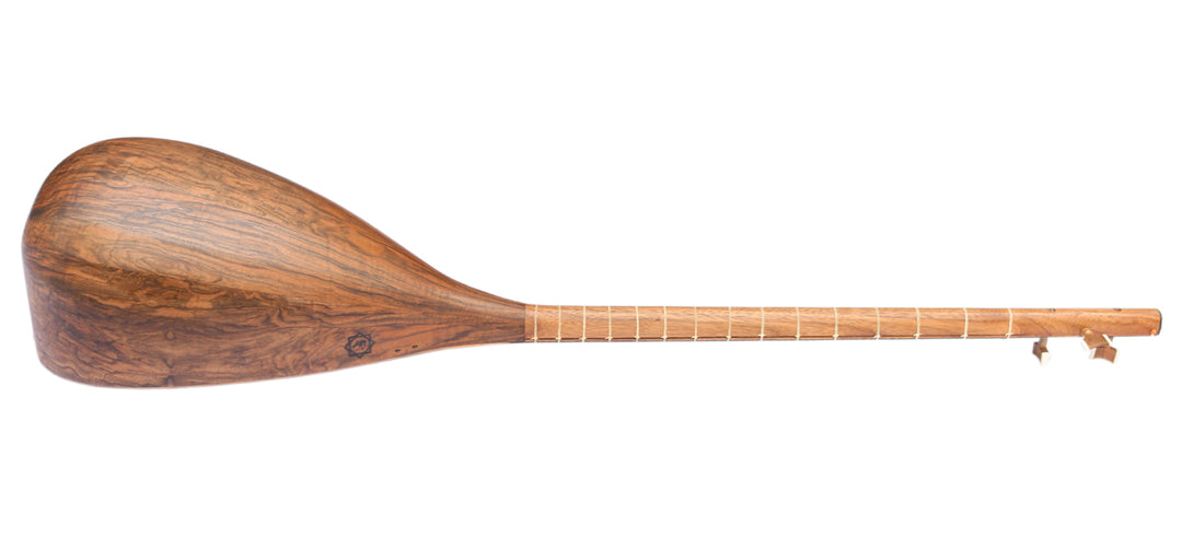Special walnut Persian tanboor MOT-4 long-neck Kurdish Sufi stringed instrument