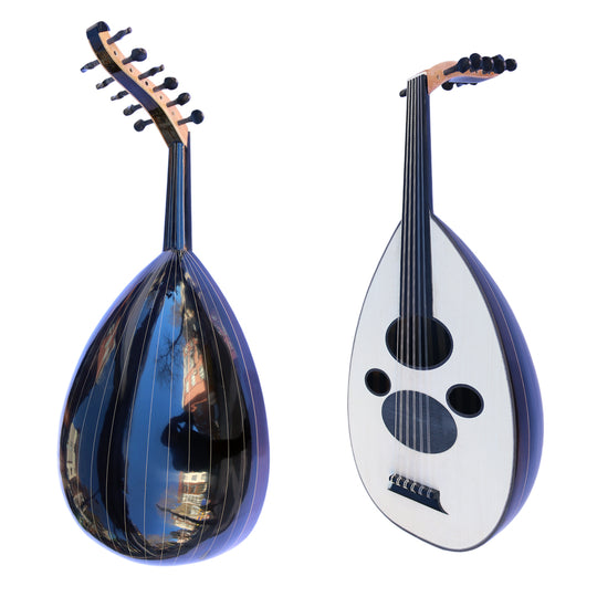 Arabic handmade walnut oud AAO-108 with spruce top by Sala Muzik
