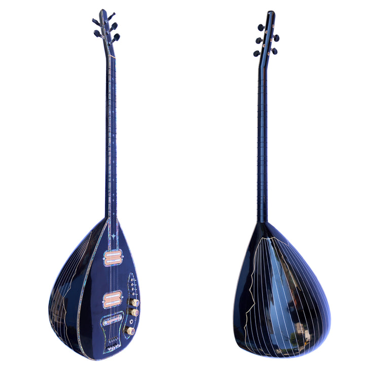 P•TONE Manyetikli Profesyonel Uzun Saplı Elektrikli Bağlama Saz PI-4B