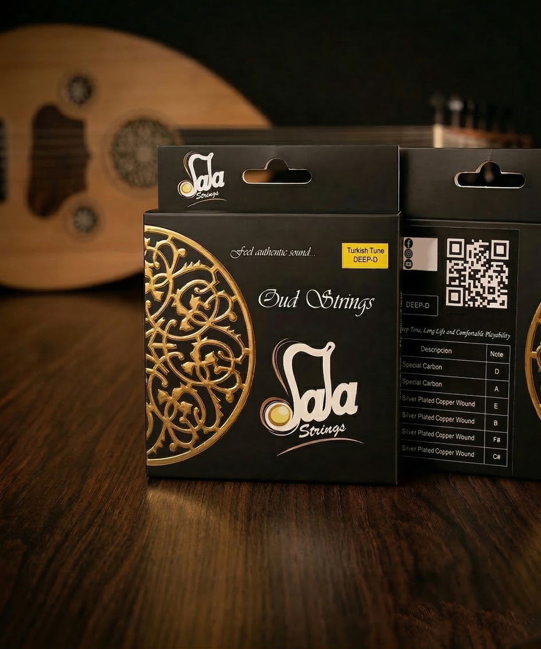 سیم ویژه کوک‌بندی D D برای عود ترکی DEEP-D ساخت Sala Strings