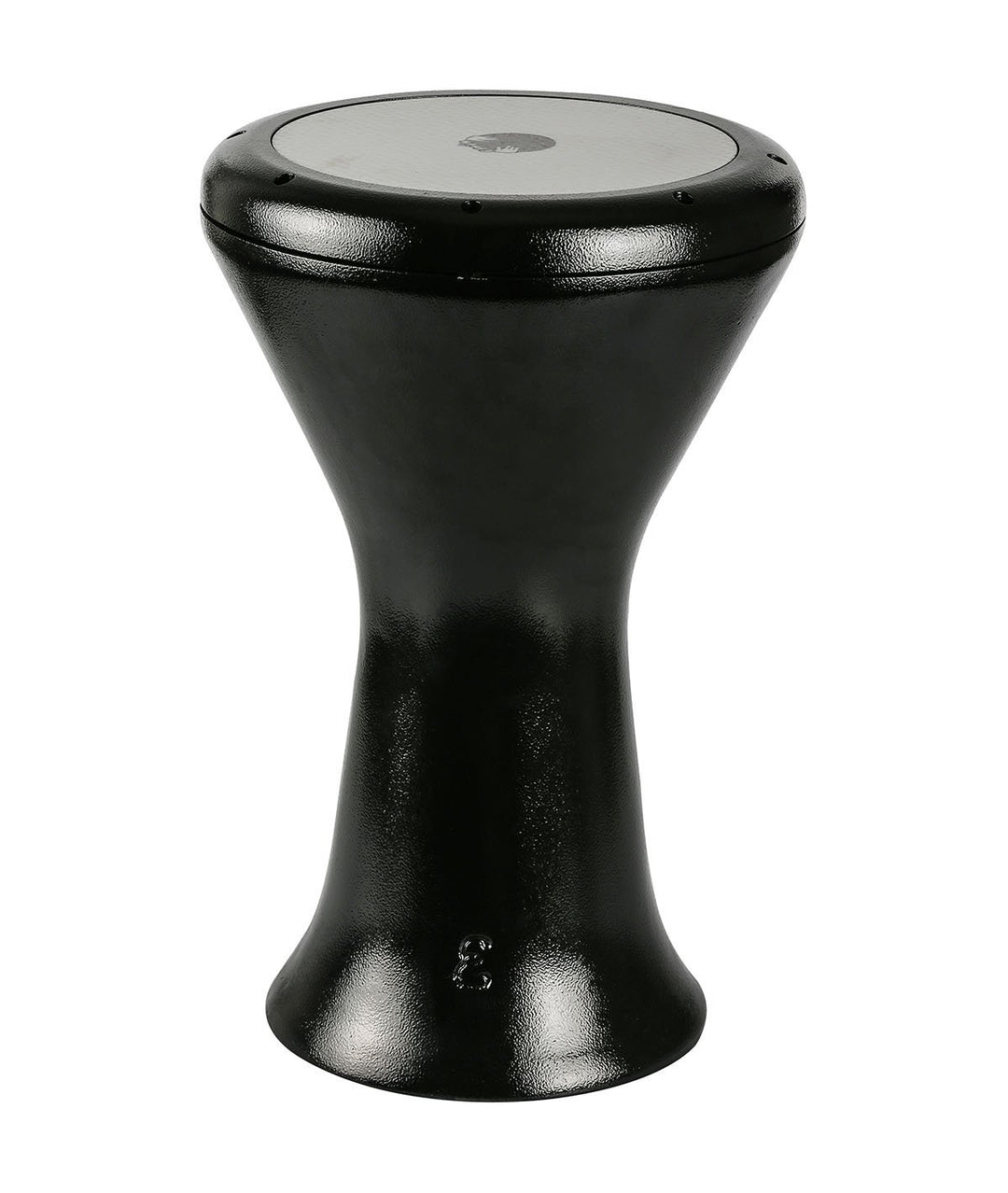 Darbuka profesional EP-002-A Emin Percussion con cuerpo aluminio y acabado grabado