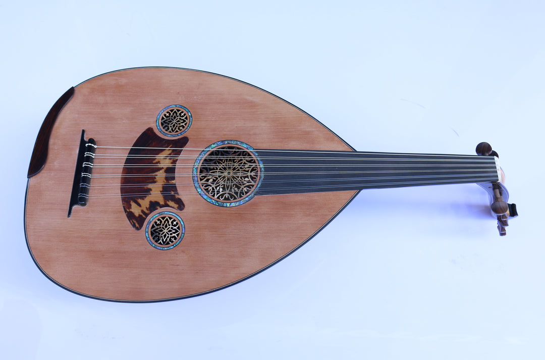 Oud turco MCO-405 hecho a mano por el lutier maestro Mustafa Copcuoglu