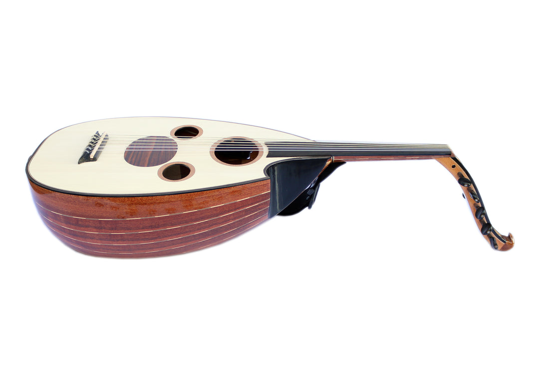 عود الکتریک عربی AOH-6 از ماهاگونی و صنوبر ساخت Sala Muzik
