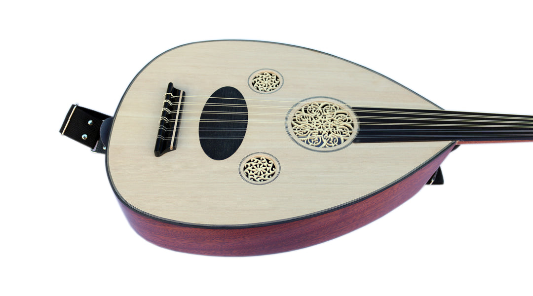 Professional Arabic electric oud OUDE EA5 with warm electric Arabic tone