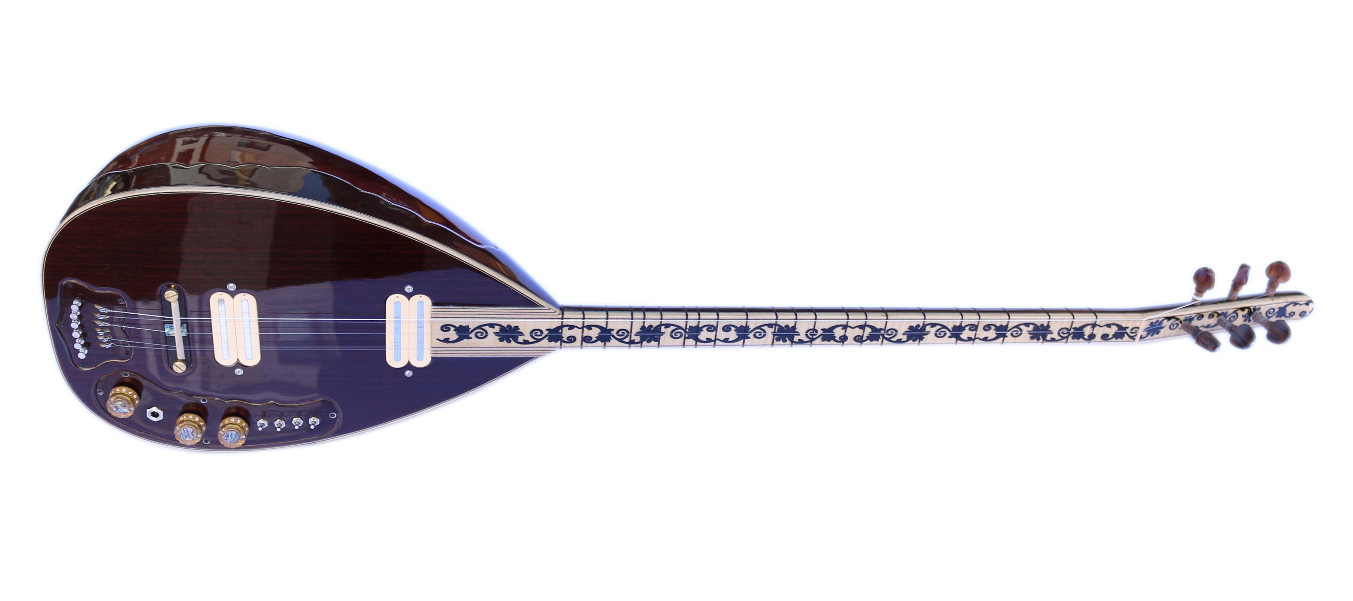 Professional electric baglama saz SES-13 by Sala Muzik