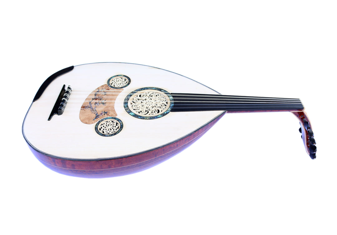 Oud turco artesanal premium SALA-T7 sonido profundo y rango de tres octavas