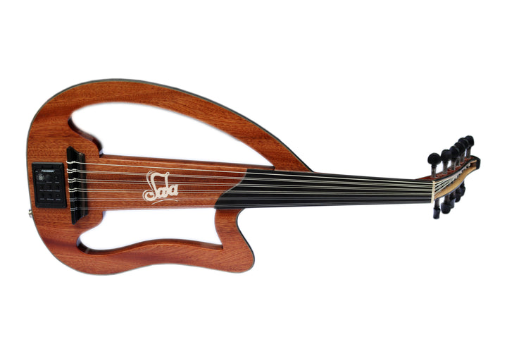 Türkische elektrische Silent-Oud AOS-101 mit Mahagonikorpus und Hals