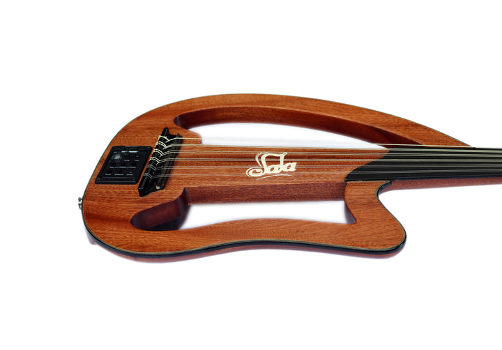 Mahagoni-Türkische-Electric-Silent-Oud AOS-101 von Sala