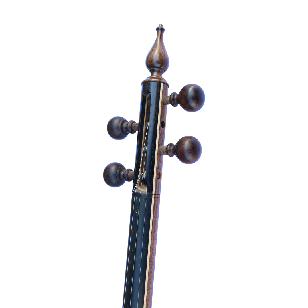 کمانچه آذری ویژه AZK-410 با بدنه چوبی منبتکاری