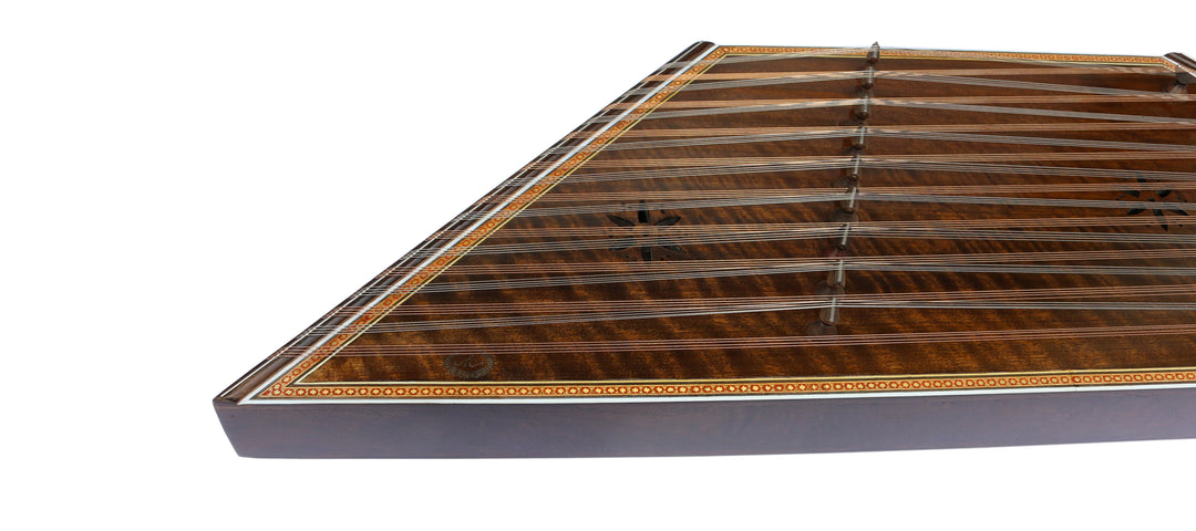 Sadeghi 9 kharak Char Khat santoor with walnut body