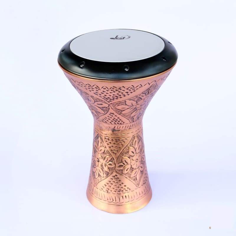 Dest Percussion copper Egyptian doumbek DED-422P with tunable synthetic head