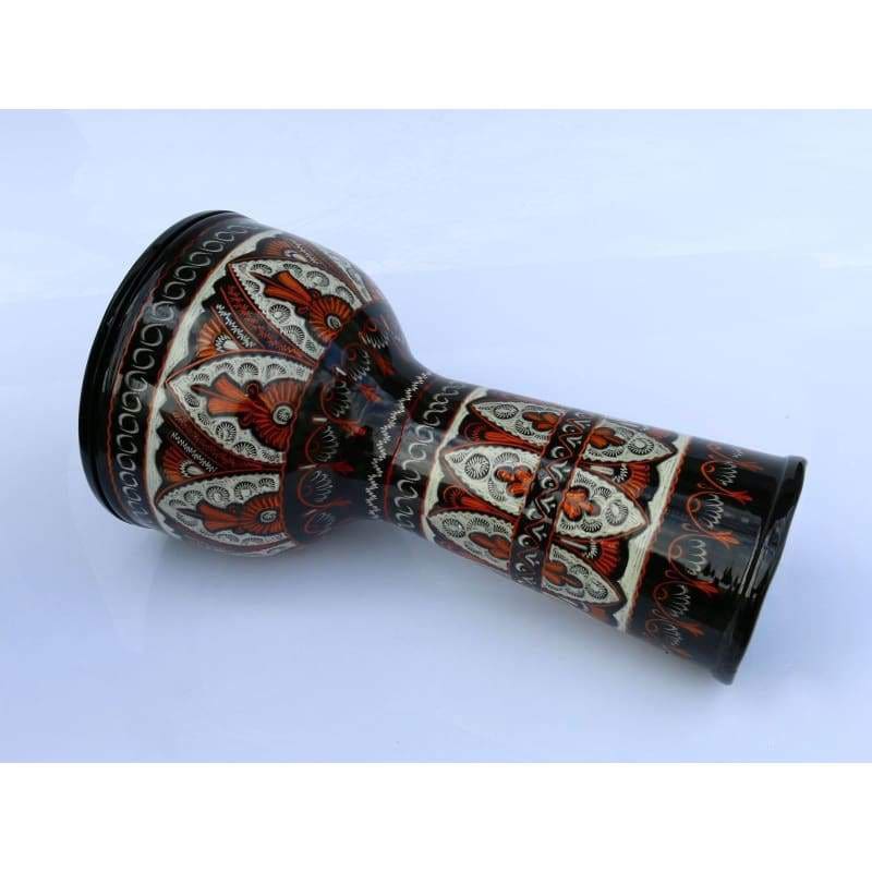 Djembe Darbuka CDD-225AE von Cumbus mit graviertem Aluminiumkorpus