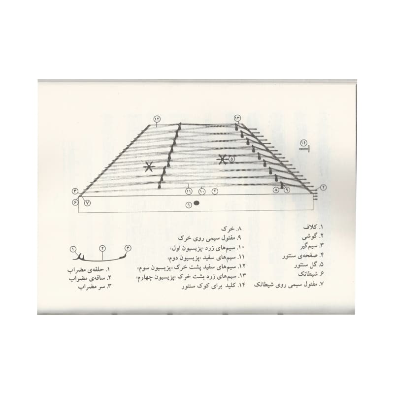 کتاب روش آموزشی سنتور ABS-310 از Mahoor Institute