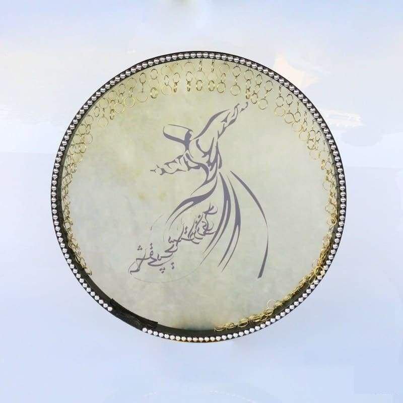 دف نقاشی NDR-205 طرح رومی ساخت Dest با کیف نرم