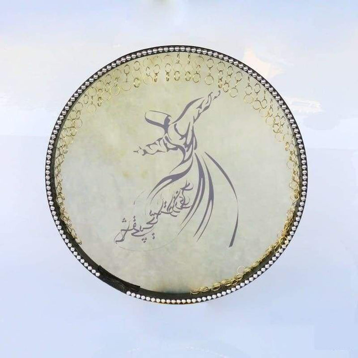 دف نقاشی NDR-205 طرح رومی ساخت Dest با کیف نرم