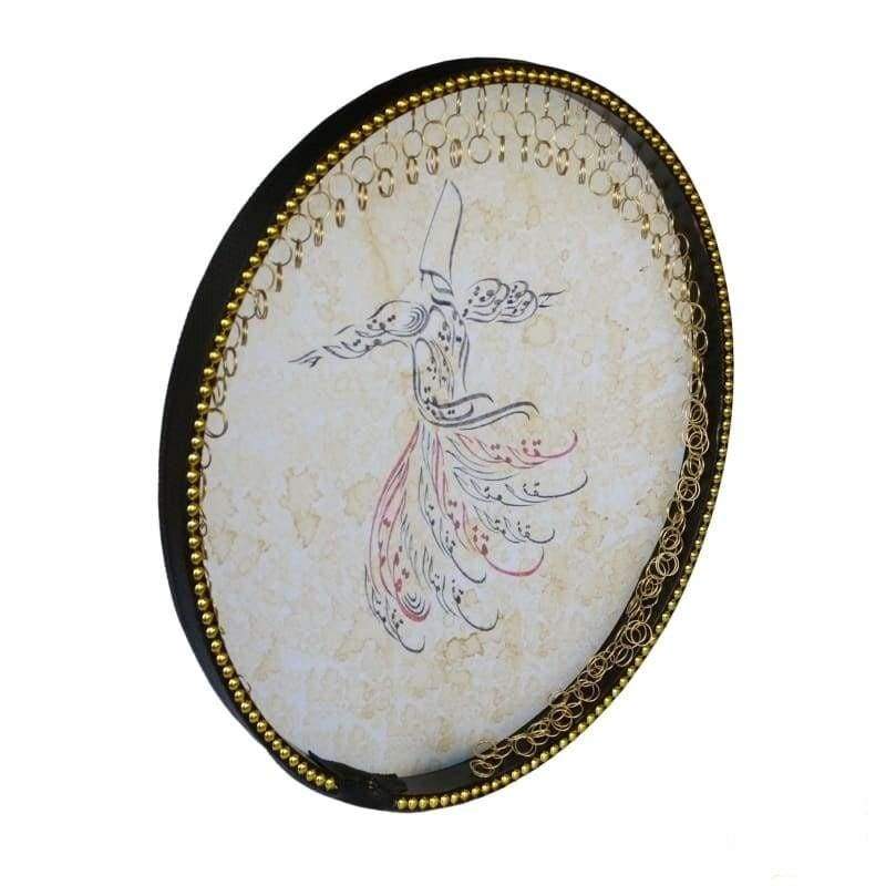 دف نقاشی Dest مدل NDR-204 با کیف نرم طبل قاب ایرانی
