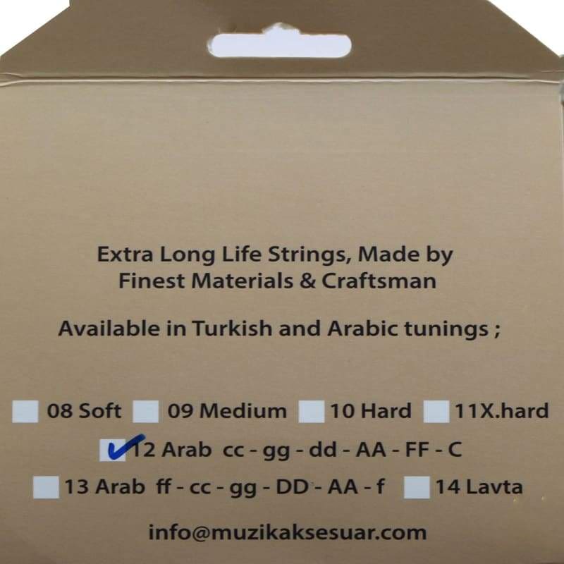 ست کامل تارهای عود عربی پریمیوم Aurora AOO-112