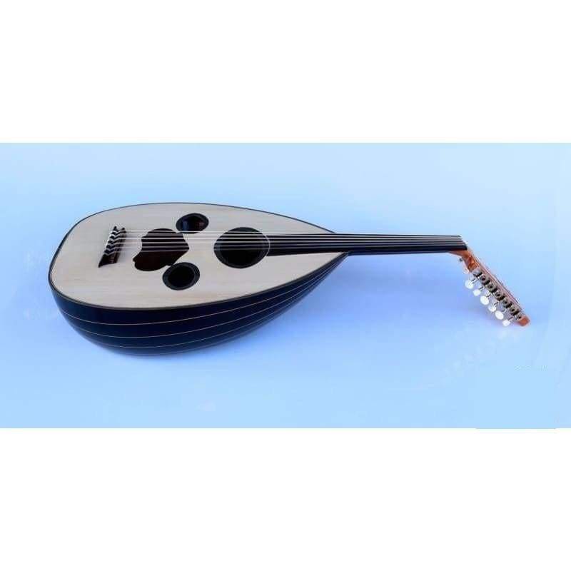 عود عربی الکتریک AAOK-208G از گردو و صنوبر با خرک آبنوس ساخت Sala