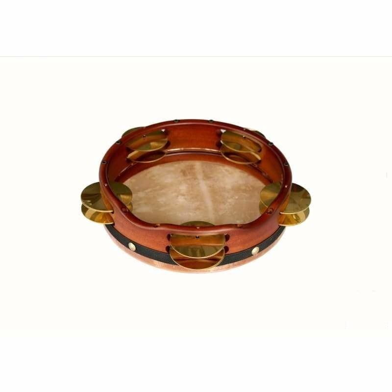 Dest Naturfell arabisches Riq TRN-302 handgefertigte Rahmentrommel