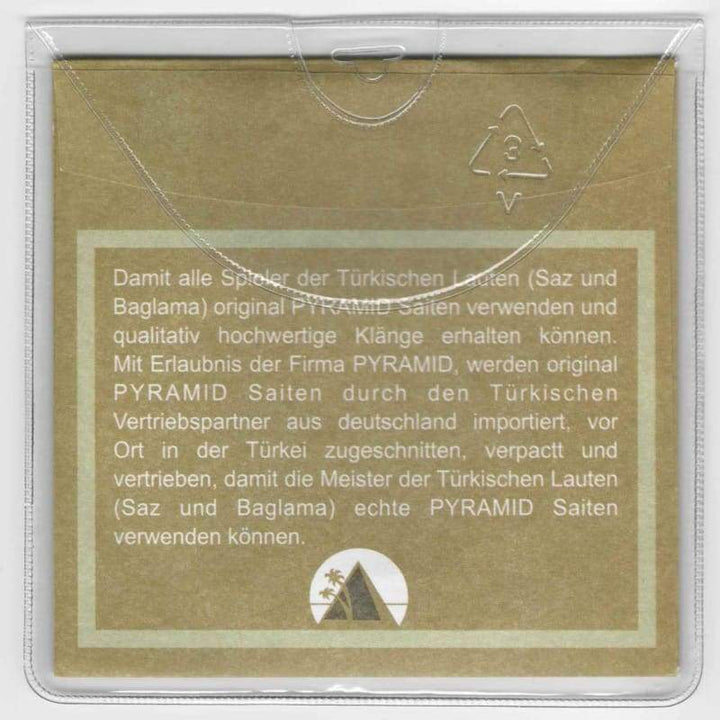 Pyramid uzun sap bağlama teli PSL-404 tam set