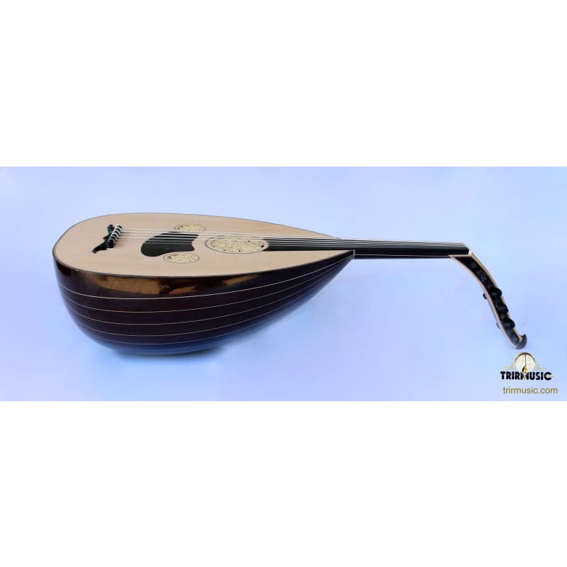 عود ترکی حرفه‌ای HSO-308 با کاسه ونگه و رویه صنوبر ساخت Sala