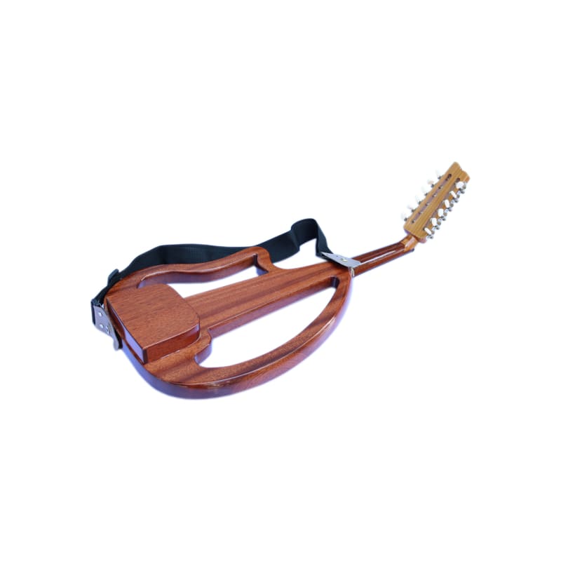 Mahogany silent electric oud AOS-101G by Sala