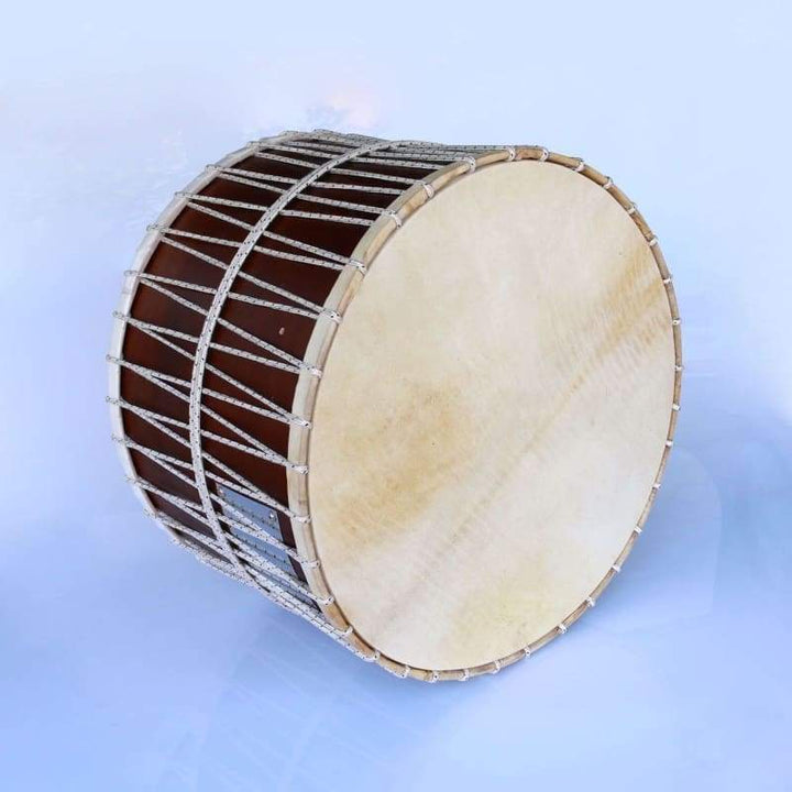 Dest Turkish high quality walnut davul ED-102 with natural skin heads
