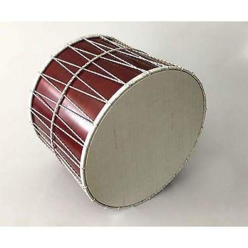 Sala cherry wood davul with carved shell