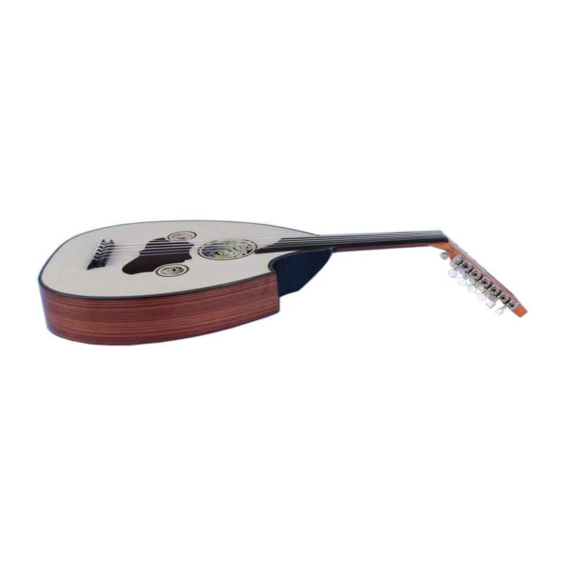 عود الکتریک حرفه‌ای ترکی AOH-302G با کاسه جوز و صفحه صنوبر